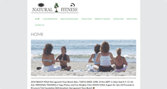 Desktop Screenshot of naturalfitnessyoga.com